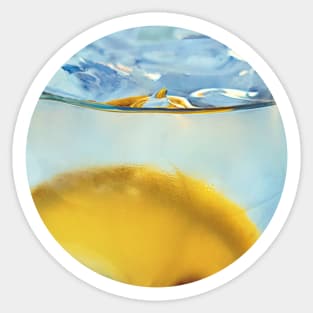 Refreshing Lemon Drink Sticker